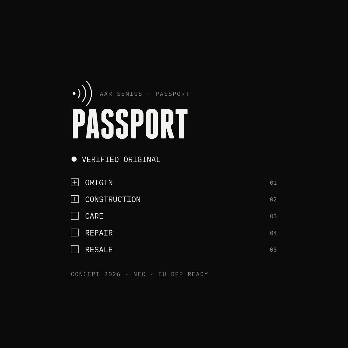 Atelier AAr Senius: micro / data / 08 passport