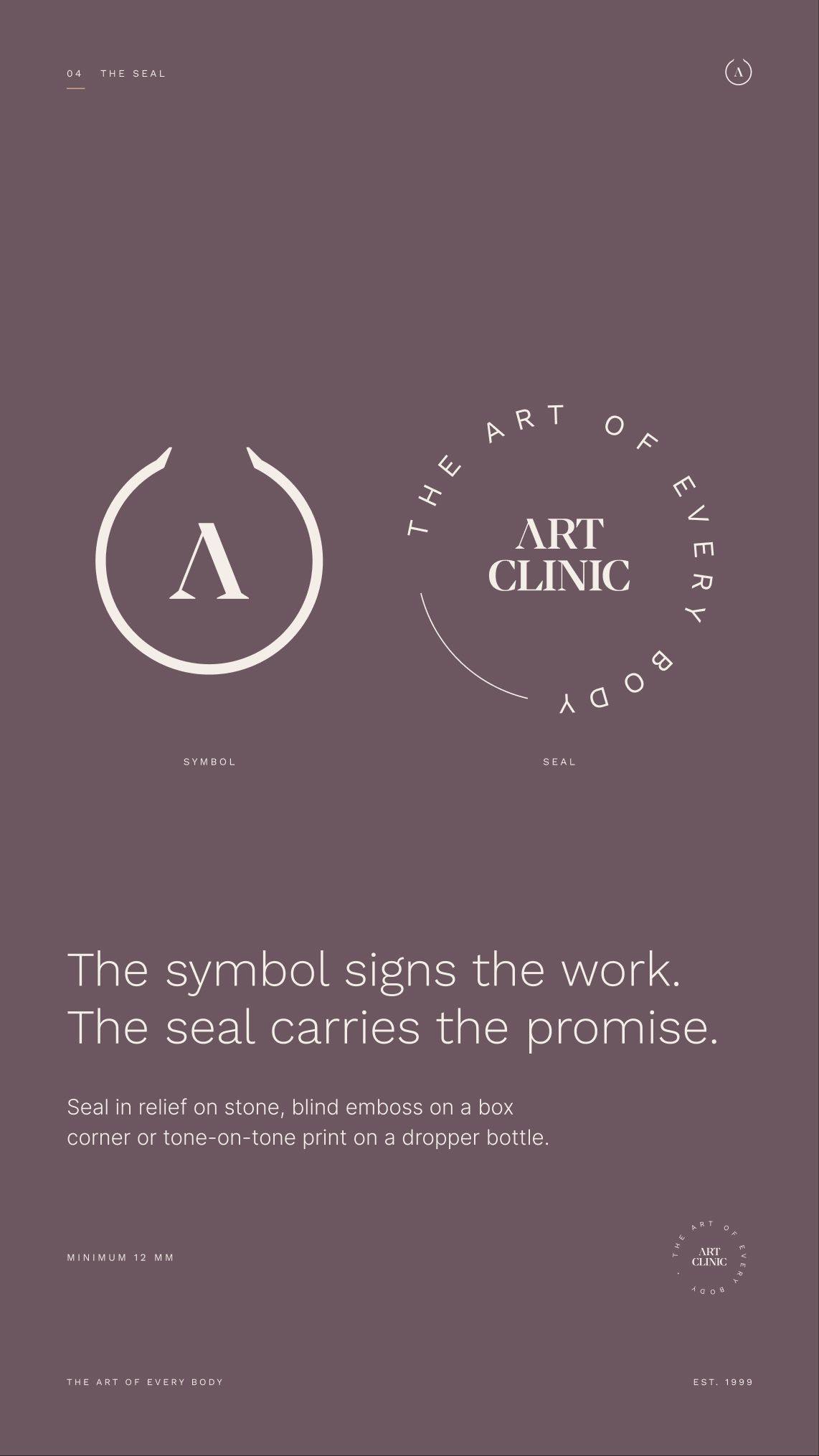 Art Clinic: 07.2 · ax04 · the seal