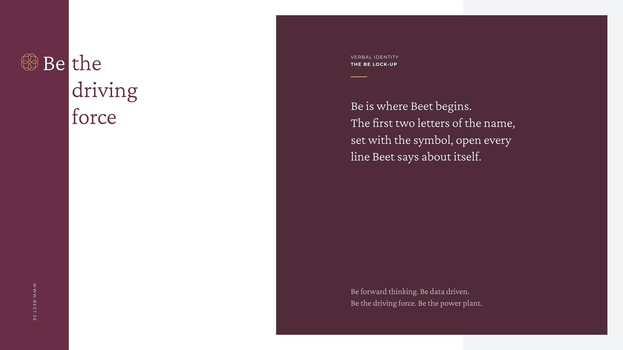 Beet: 08.1 · be 09 the be line