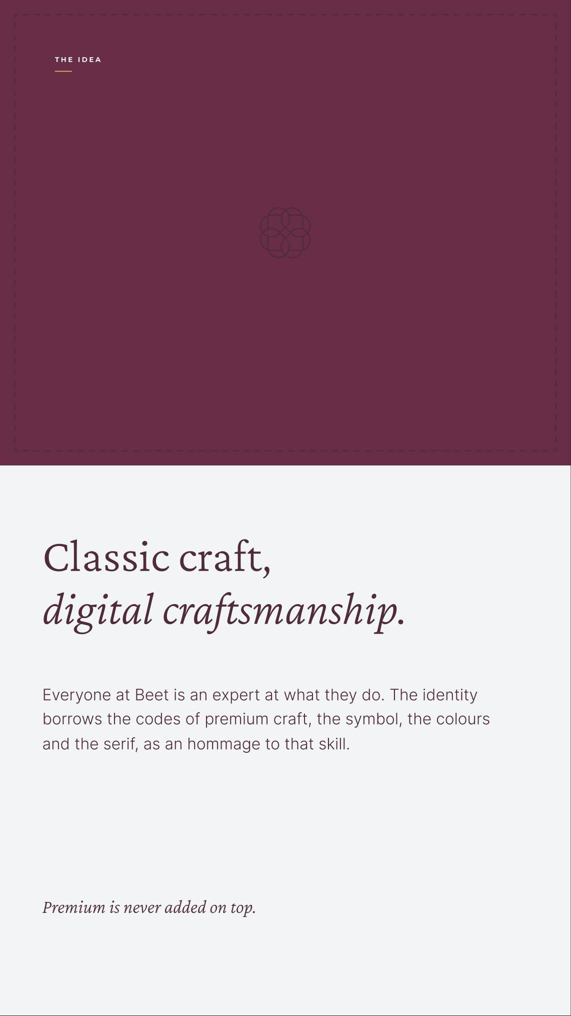 Beet: 02.2 · bx02 · classic craft, digital craftsmanship