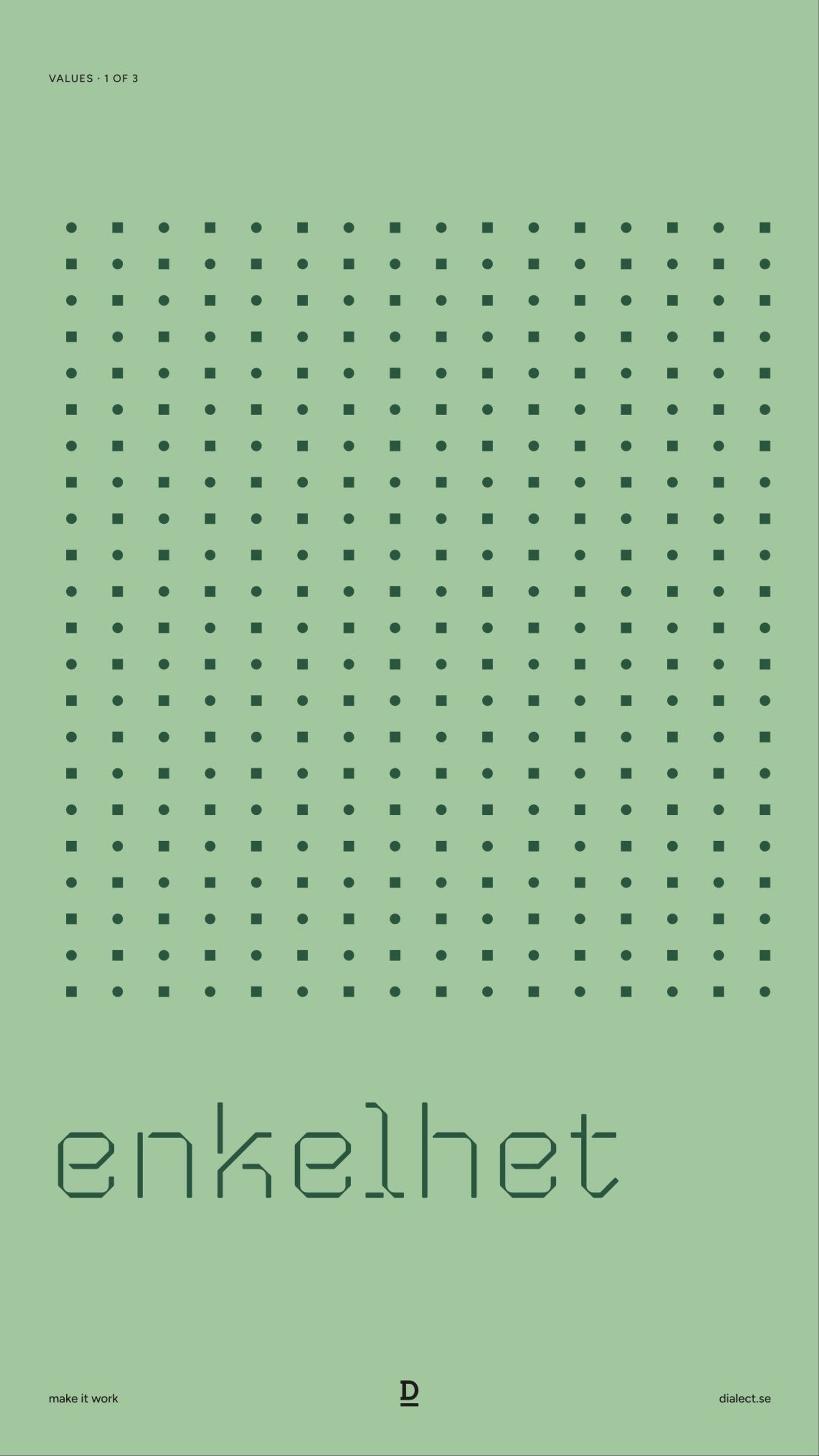 Dialect: pattern · rhythm