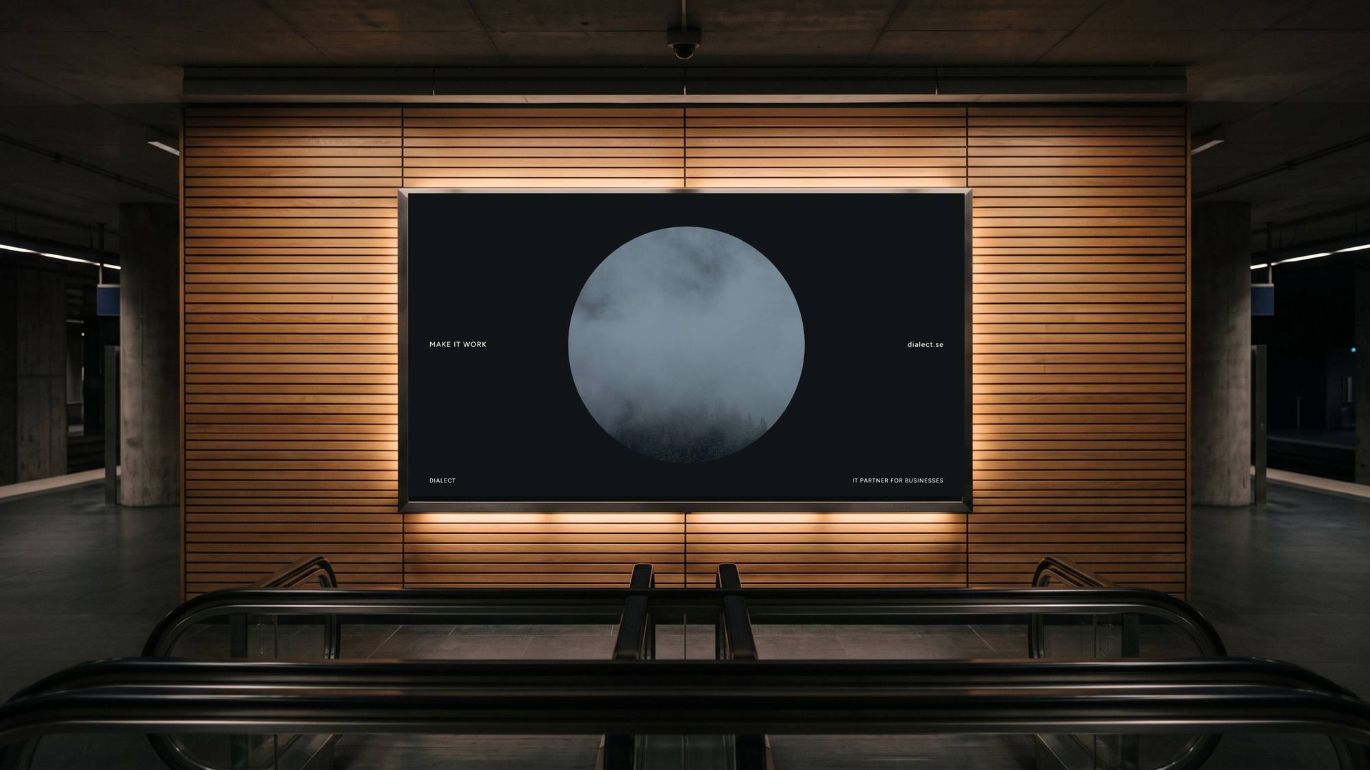 Dialect: billboard hall