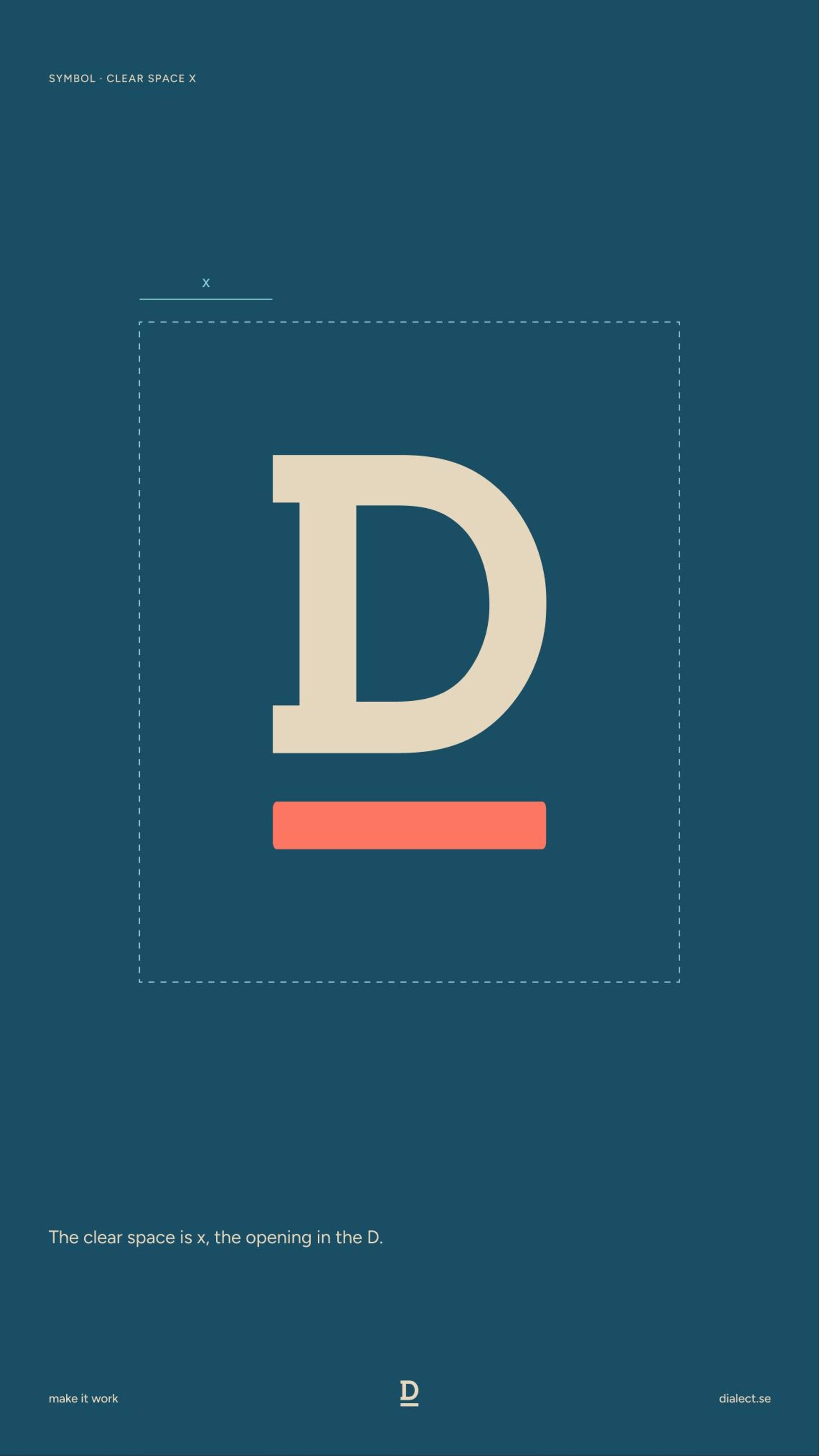 Dialect: symbol · clear space