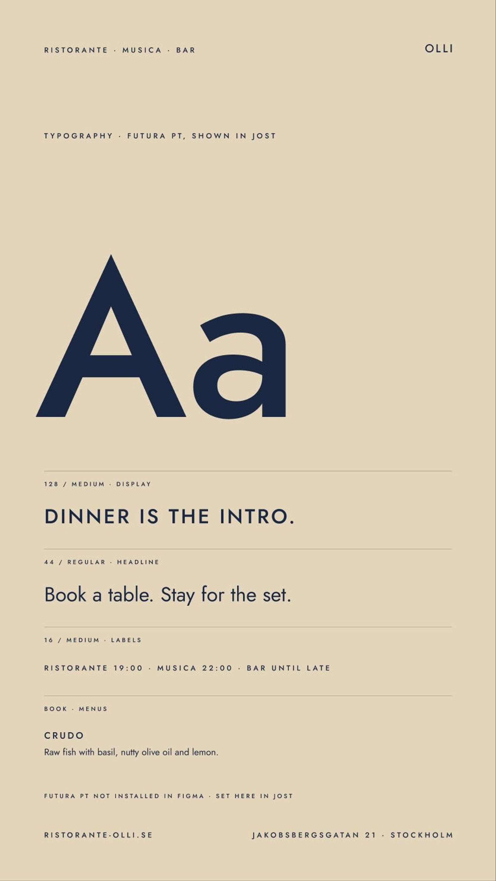 Ristorante Olli: 06.2 · ox05 · typography