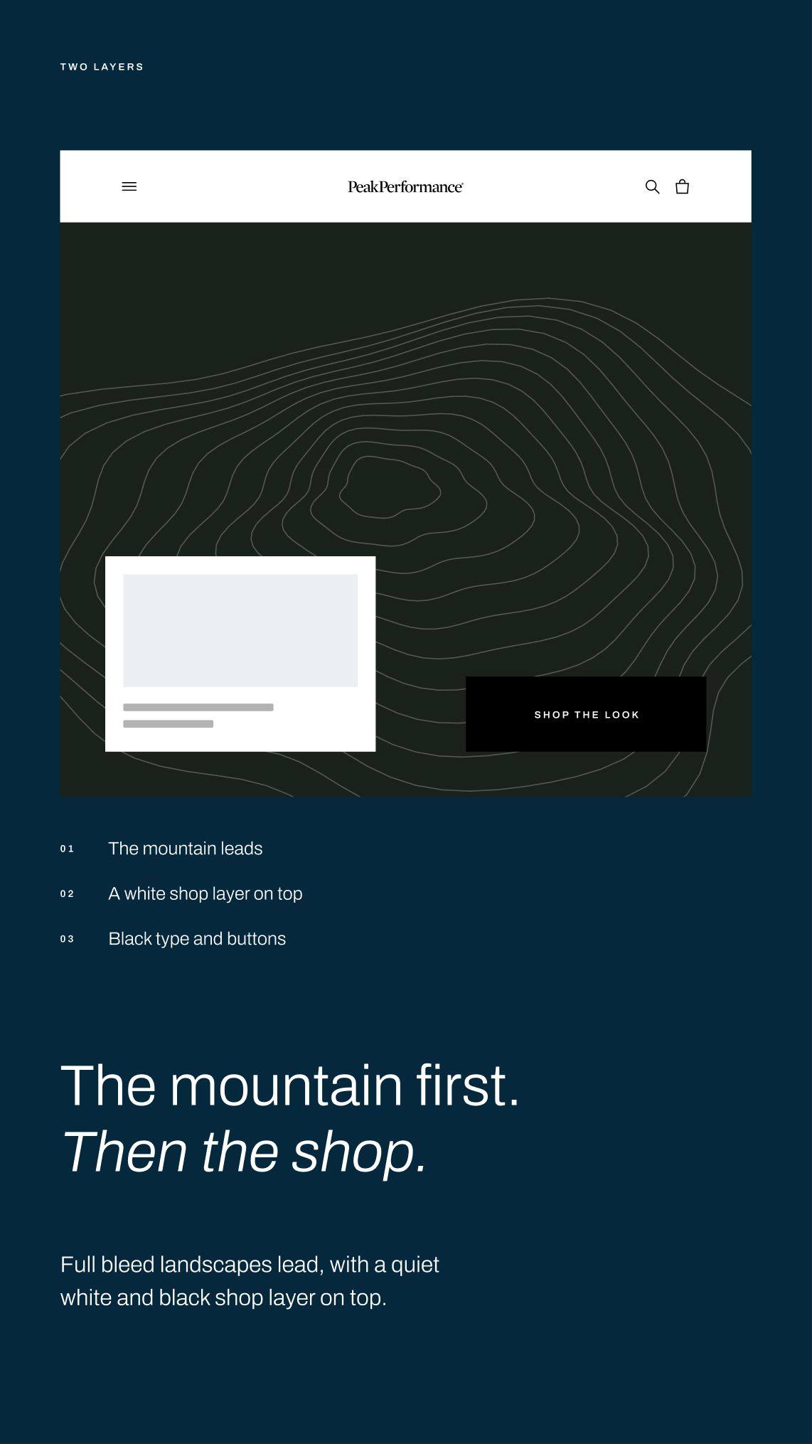 Peak Performance: 07.3 · px07 · two layers