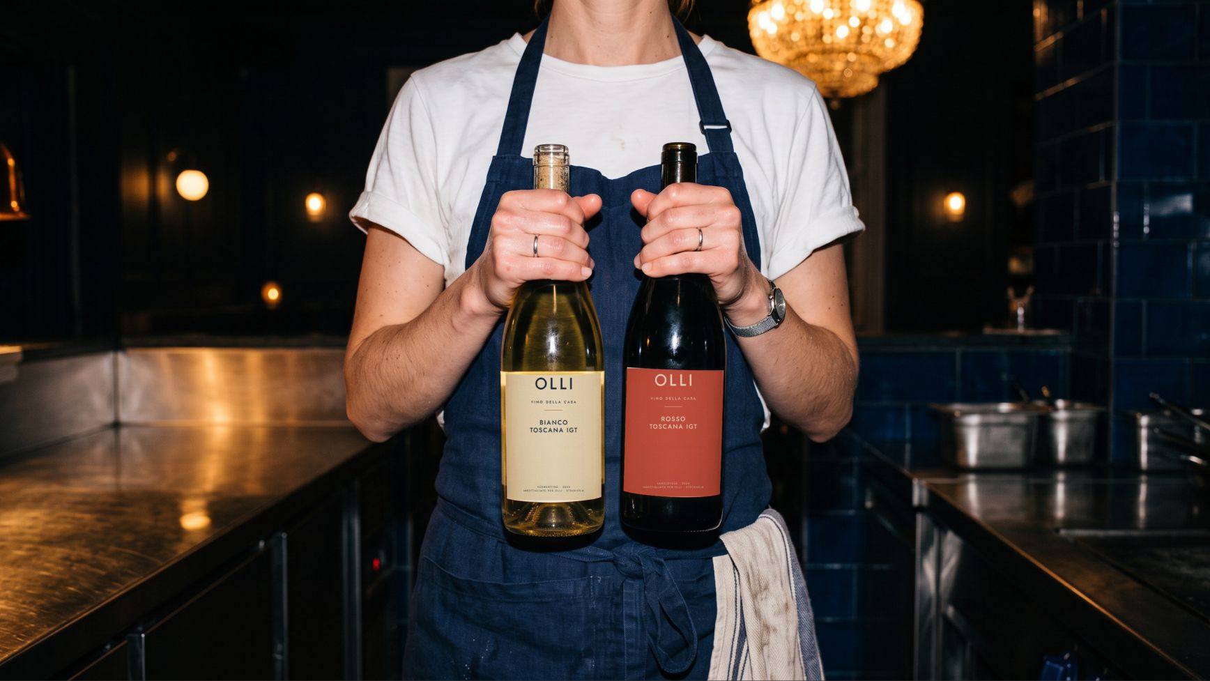 Ristorante Olli: 10.2 · ol14 vino della casa · bianco + rosso