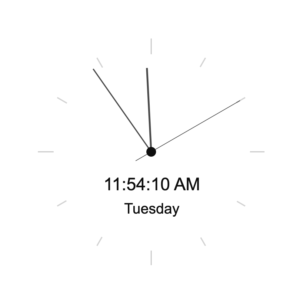 Combo Clock widget for Notion Plus