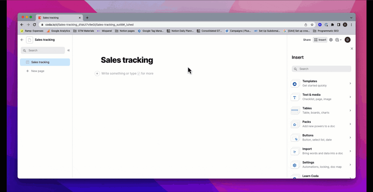 Microsoft Power BI and Coda integration using Plus Plus