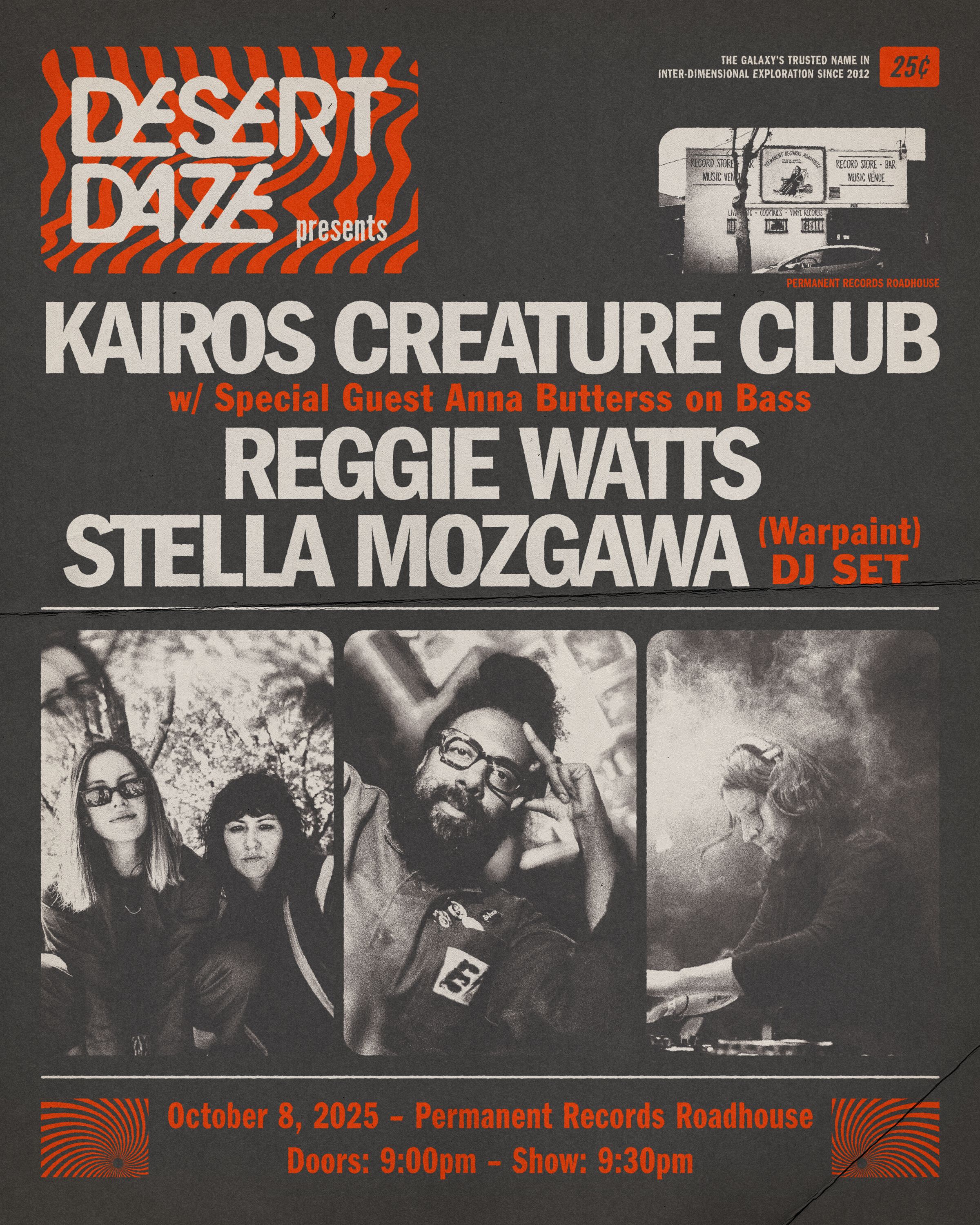 Kairos Creature Club / Reggie Watts / Stella Mozgawa (Warpaint) DJ Set