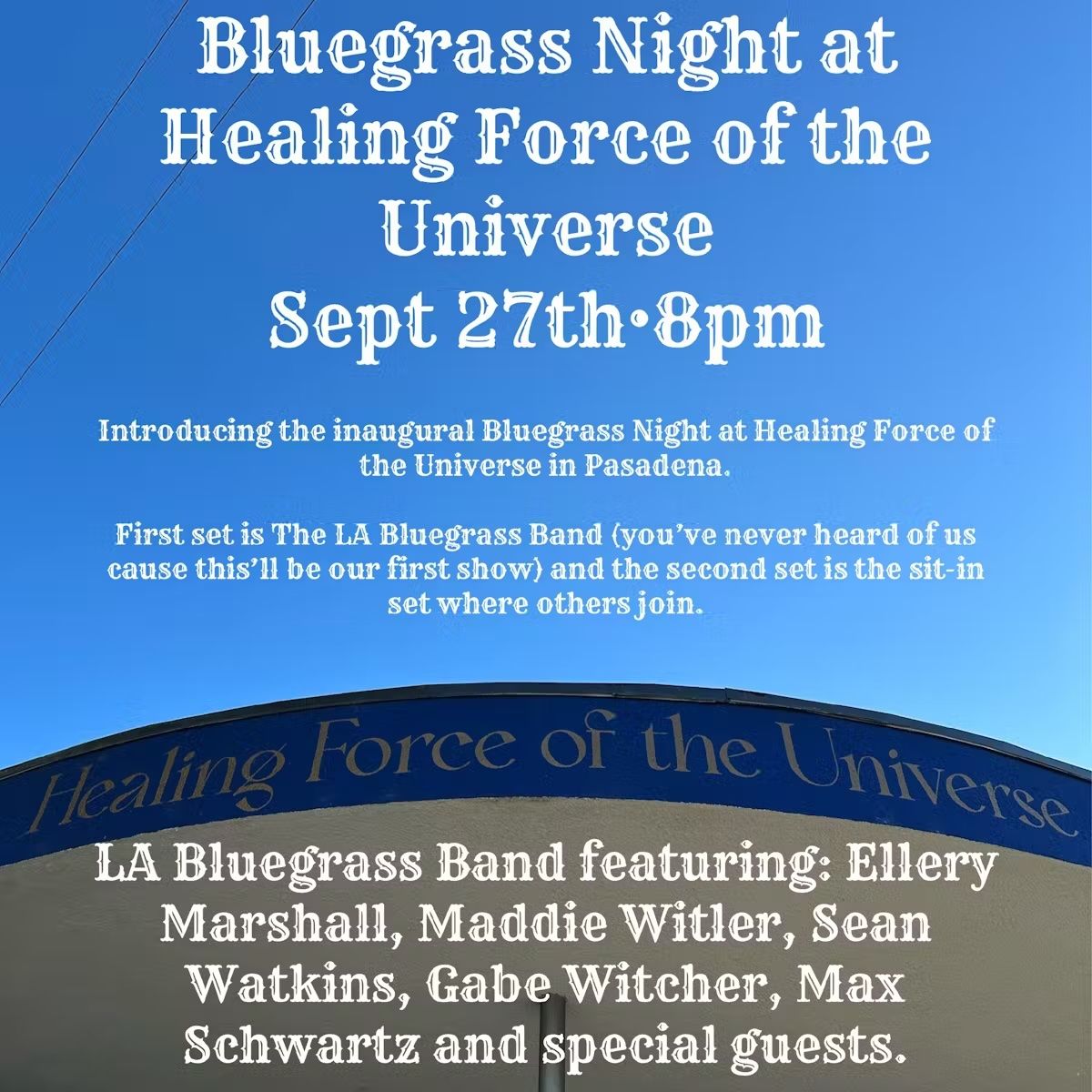 The LA Bluegrass Band