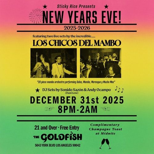 New Year’s Eve with Los Chicos Del Mambo