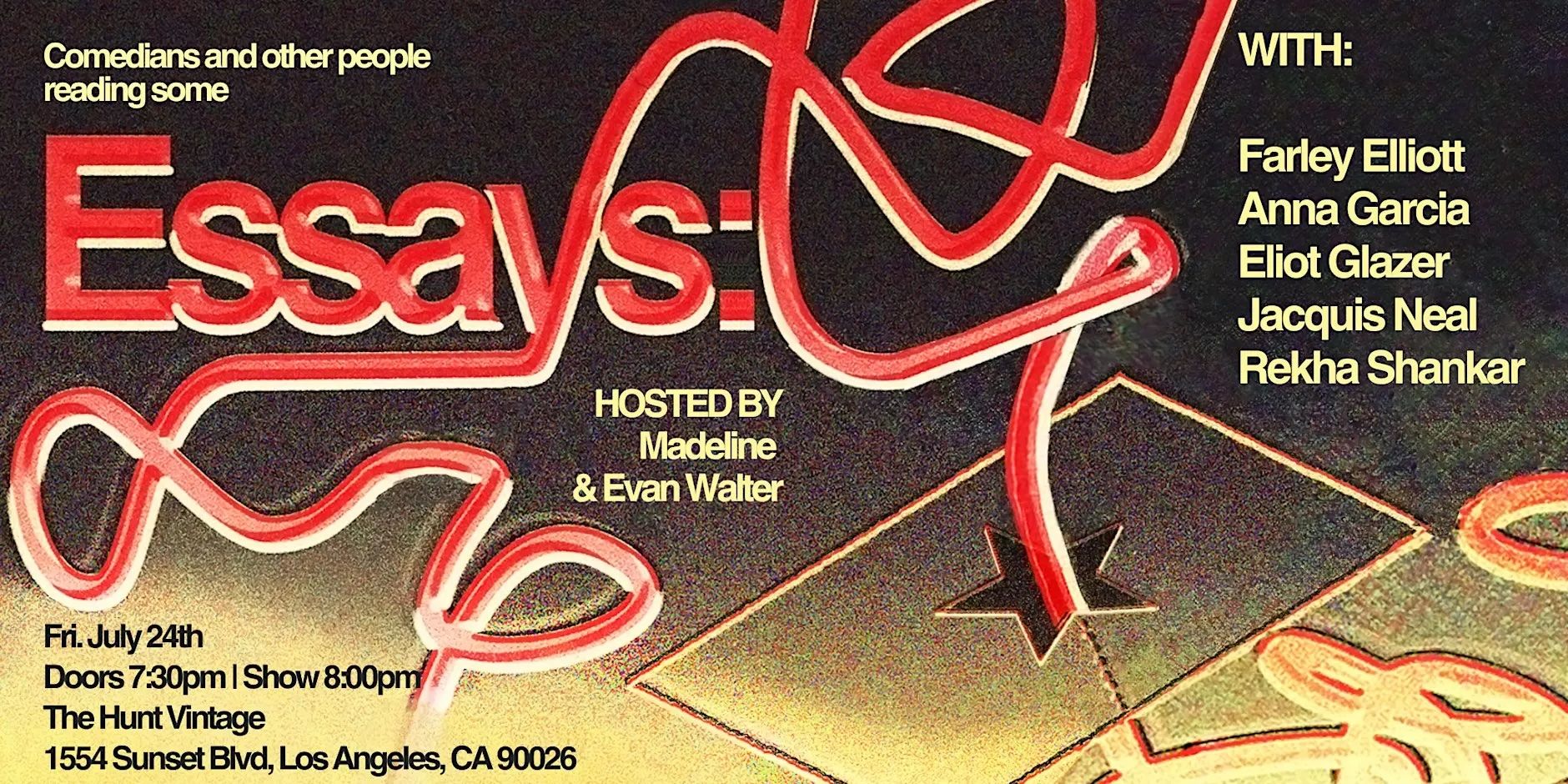 Comedians (And Other People) Read Essays