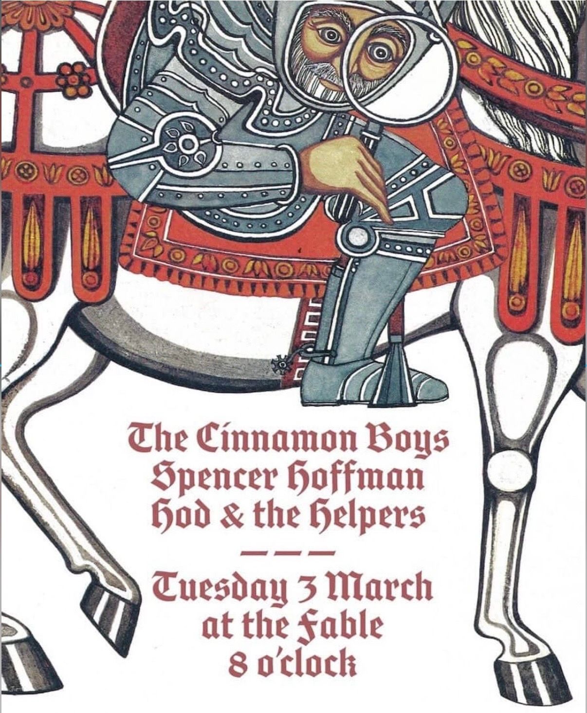 The Cinnamon Boys / Spencer Hoffman / God & the Helpers