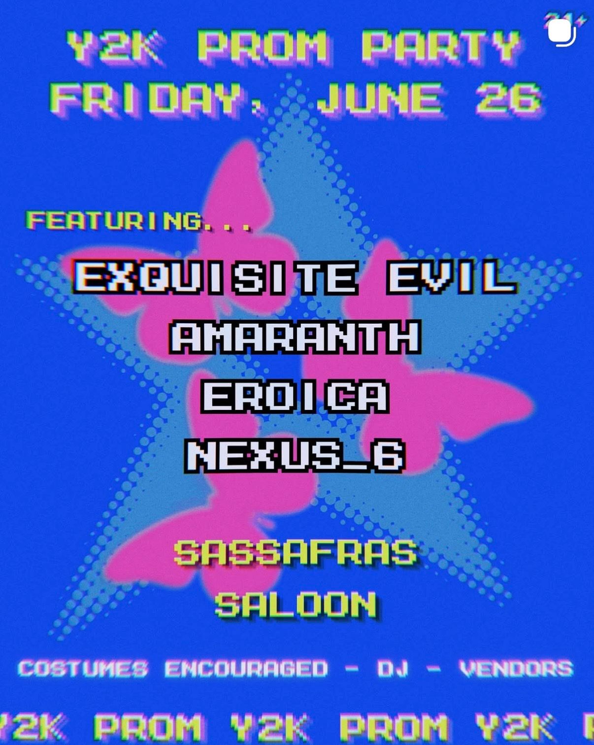 Y2K Prom Party