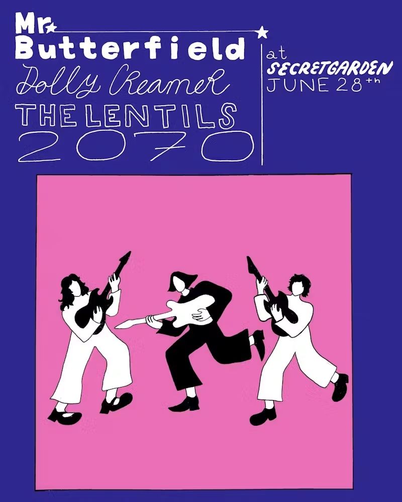 The Lentils / Dolly Creamer / 2070 / Mr. Butterfield