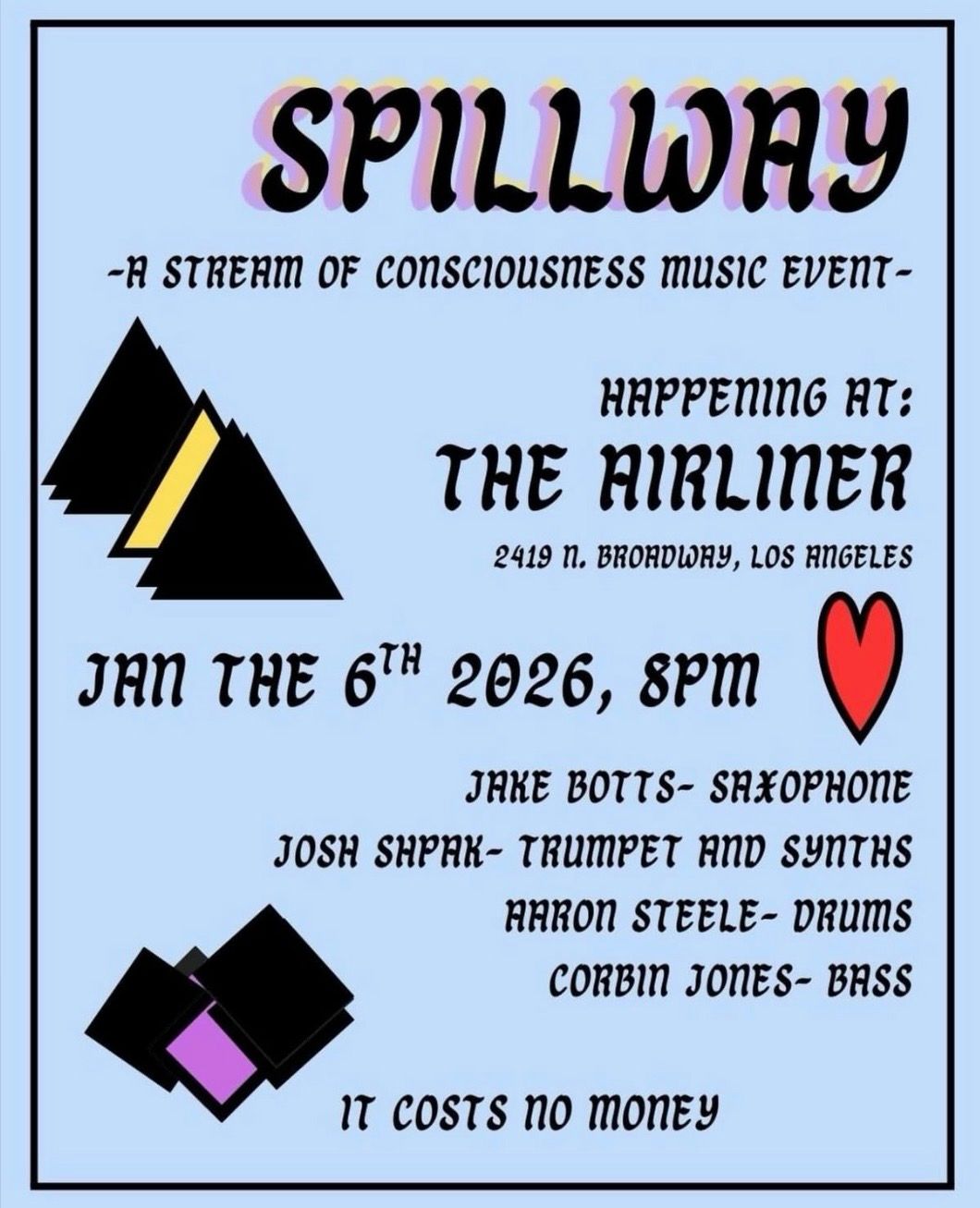 Spillway - A Stream of Consciousness Music Event