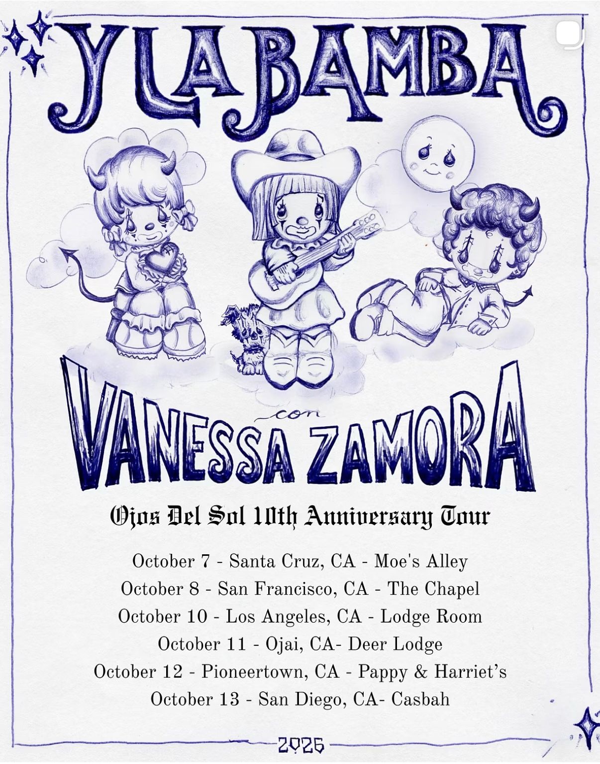 Y La Bamba / Vanessa Zamora / Emma Platais