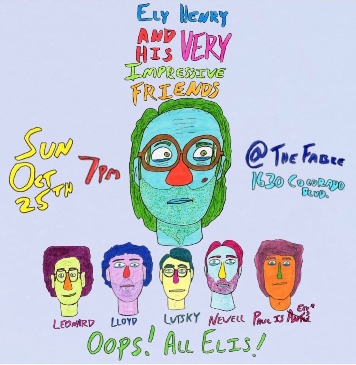 Ely Henry and His Very Impressive Friends