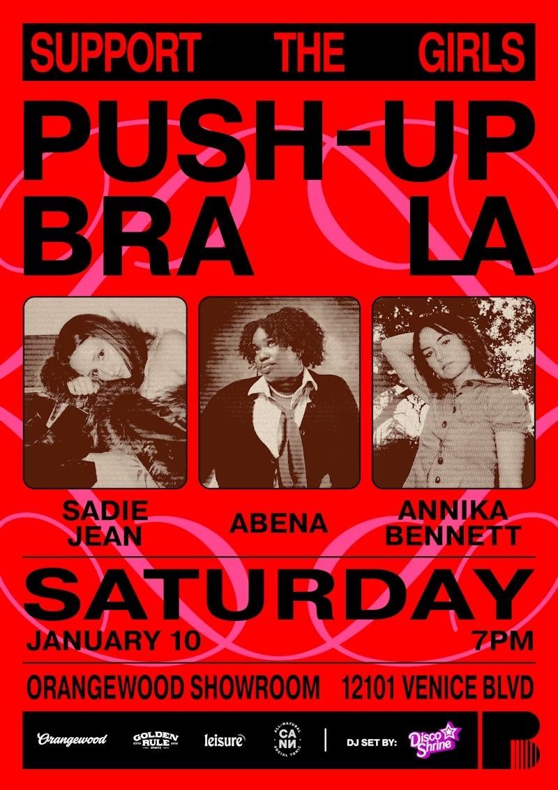 Push-Up Bra LA Showcase