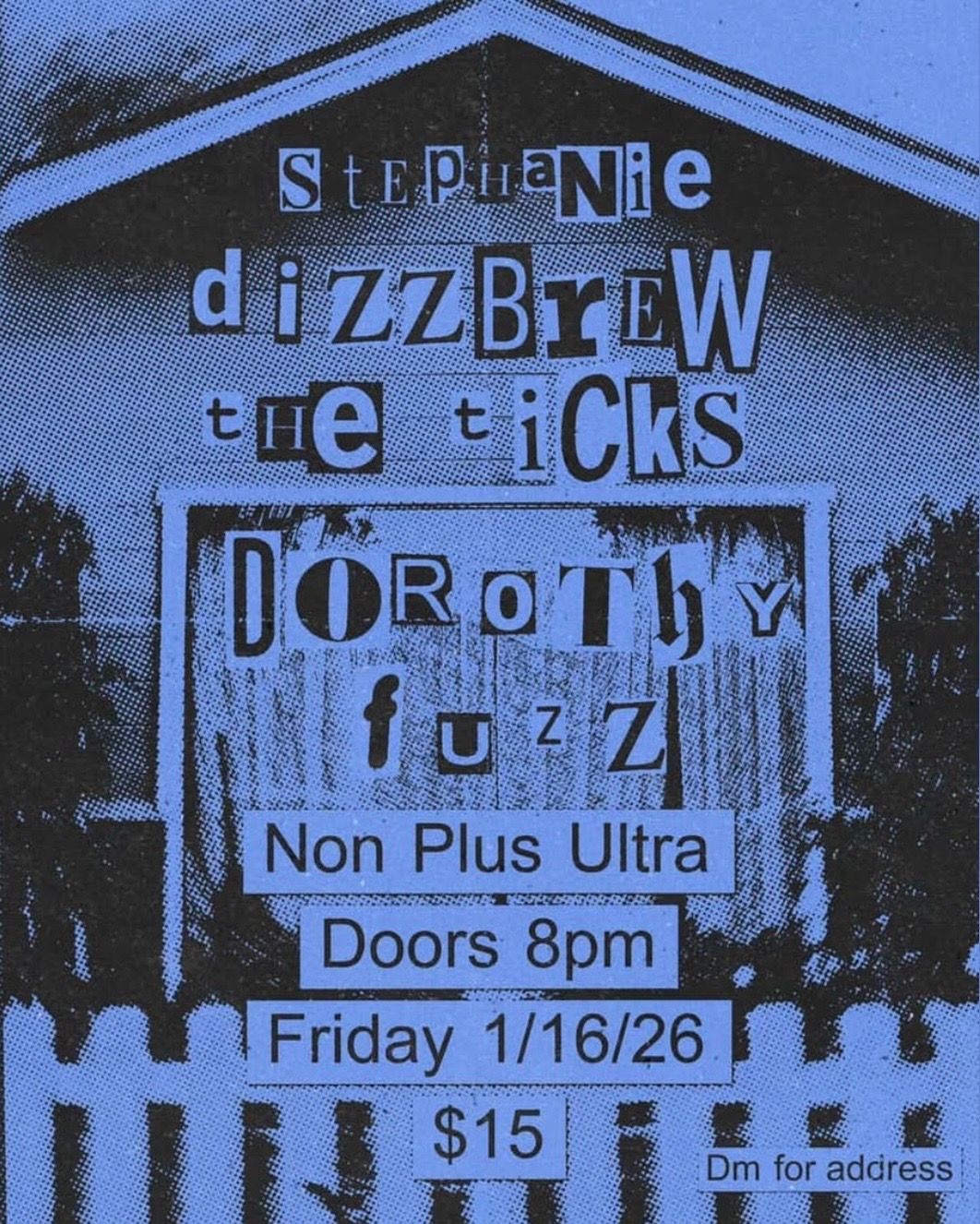 Stephanie / Dizz Brew / The Ticks / Dorothy Fuzz