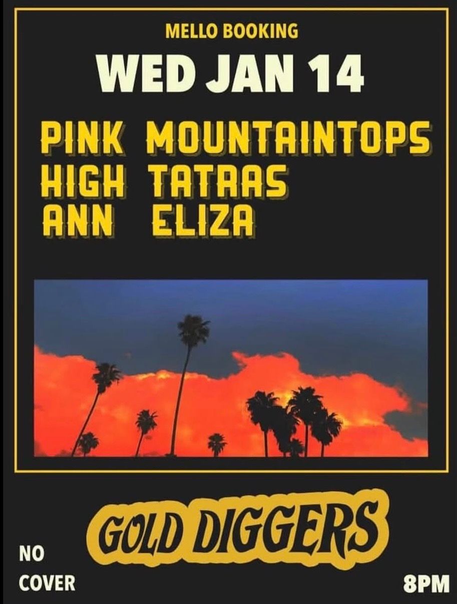 Pink Mountaintops / High Tatras / Ann Eliza