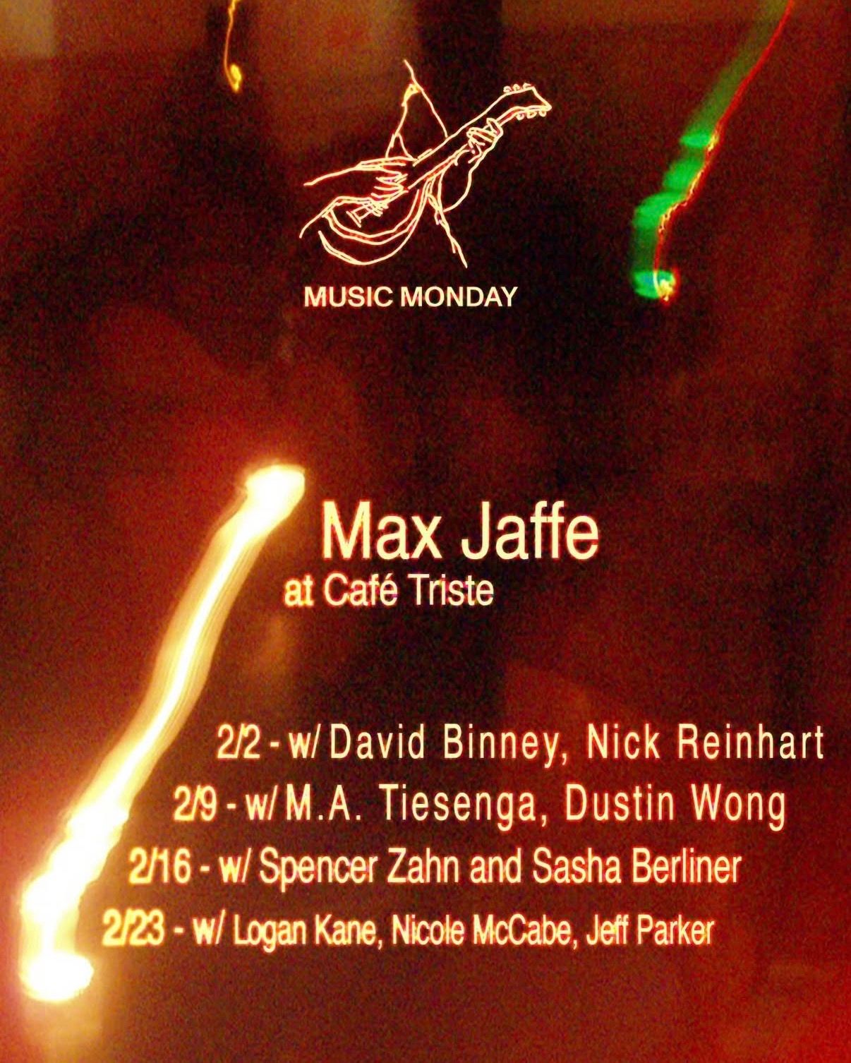 Max Jaffe / Logan Kane / Nicole McCabe / Jeff Parker