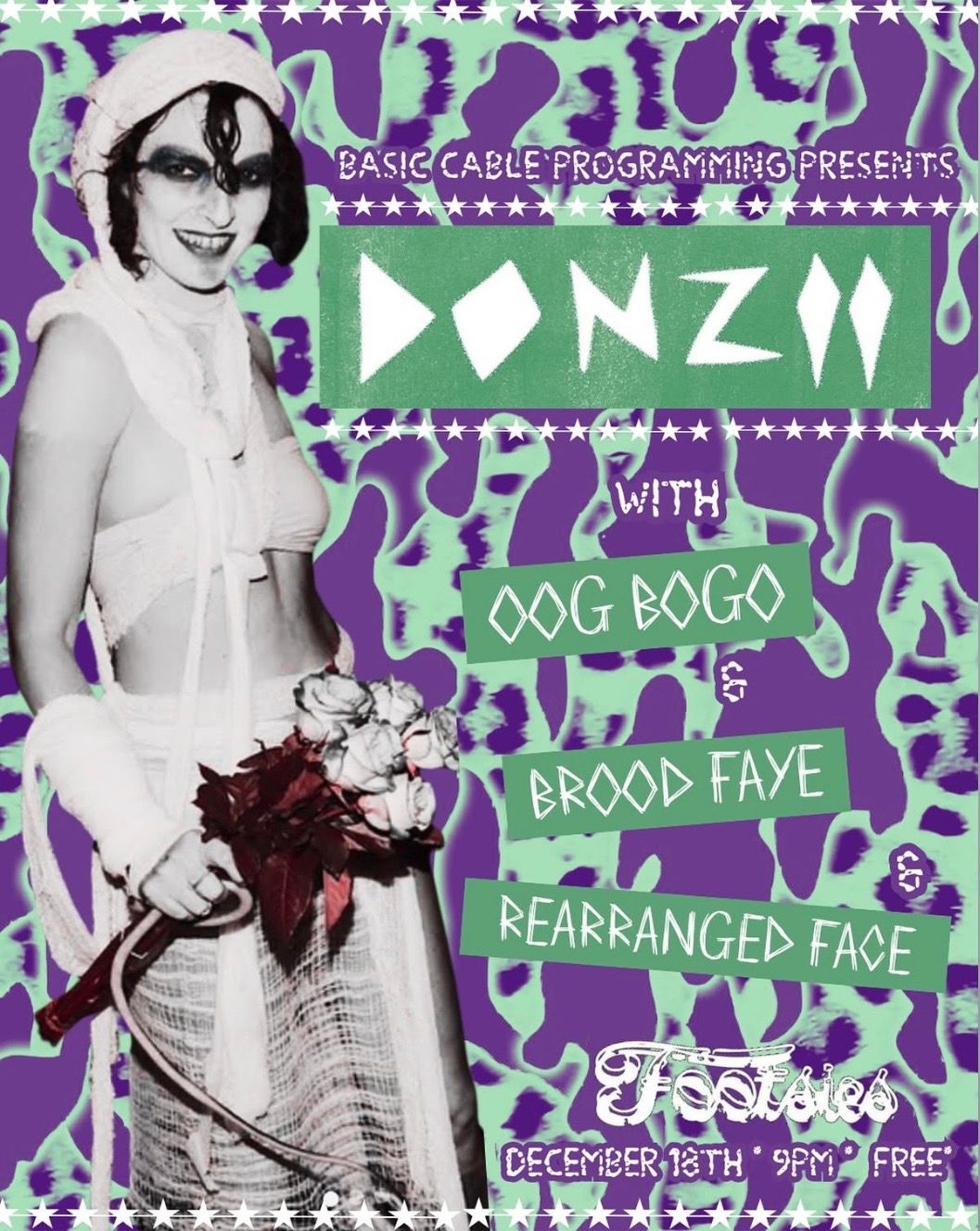 Donzii / Oog Bogo / Brood Faye / Rearranged Face