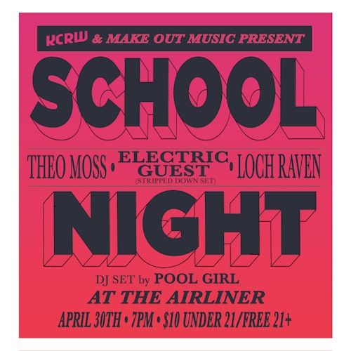 Electric Guest / Theo Moss / Loch Raven