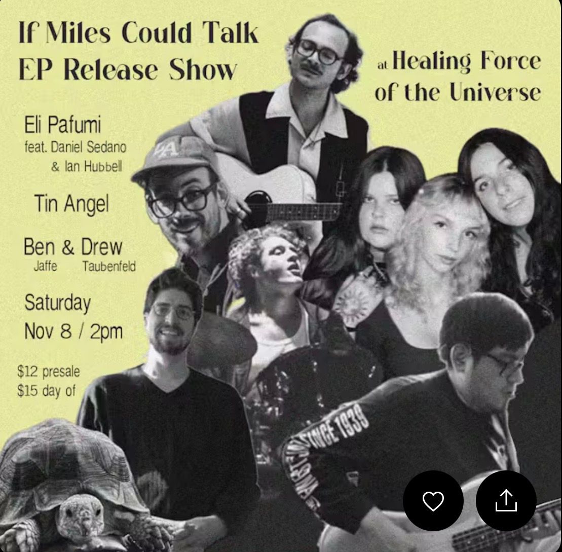 Eli Pafumi / Tin Angel / Ben & Drew