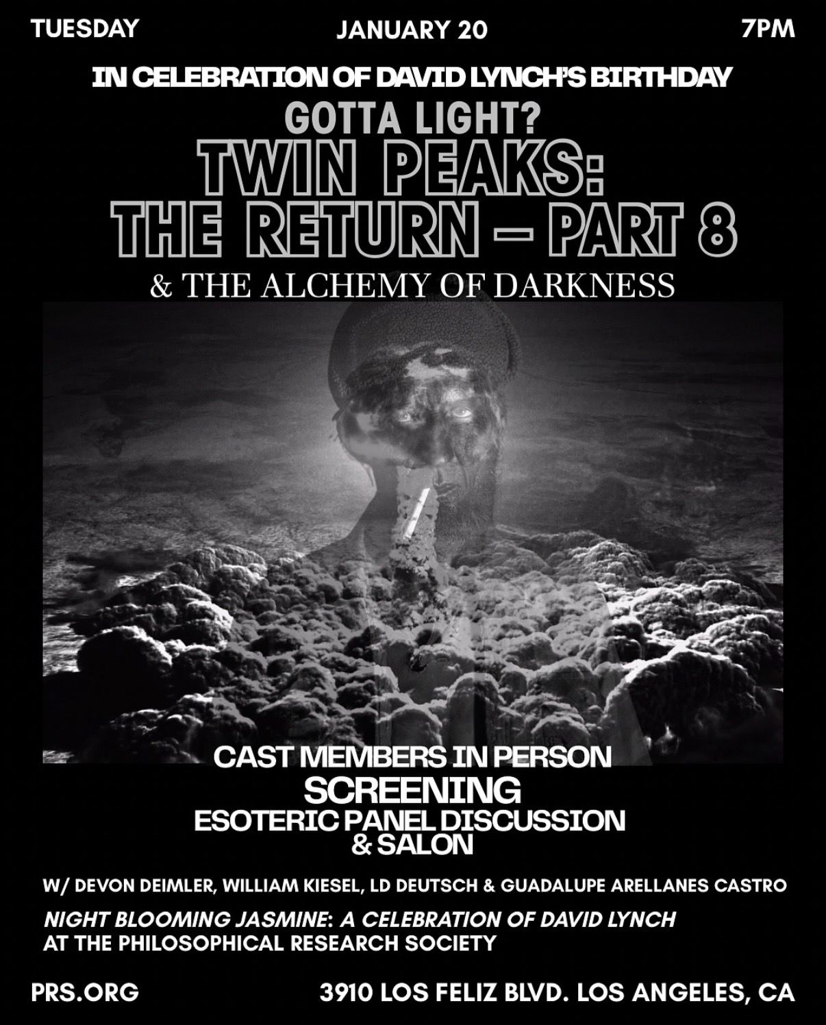 Twin Peaks: The Return — Part 8 & The Alchemy Of Darkness: Screening + Panel