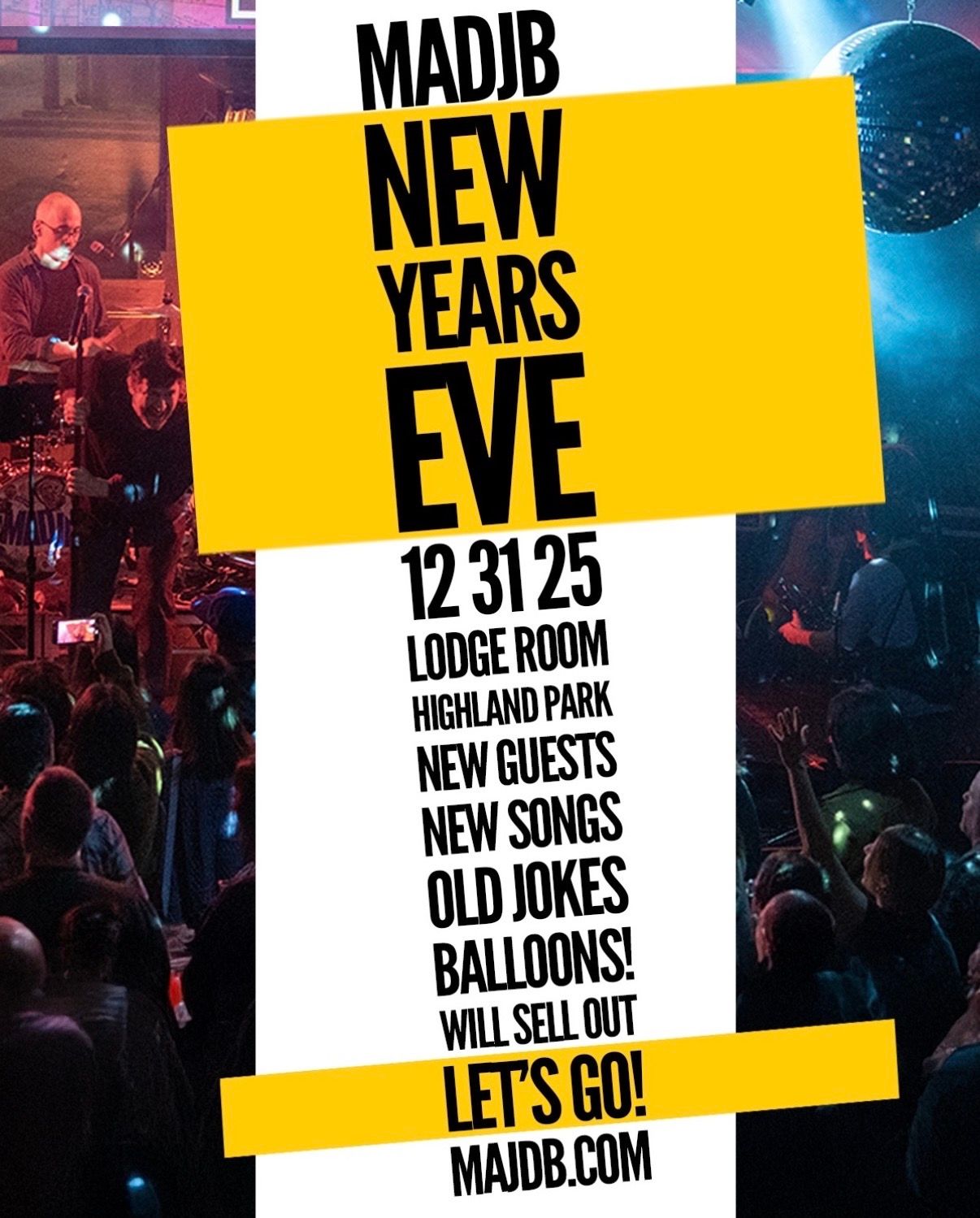 Middle Aged Dad Jam Band New Years Blowout