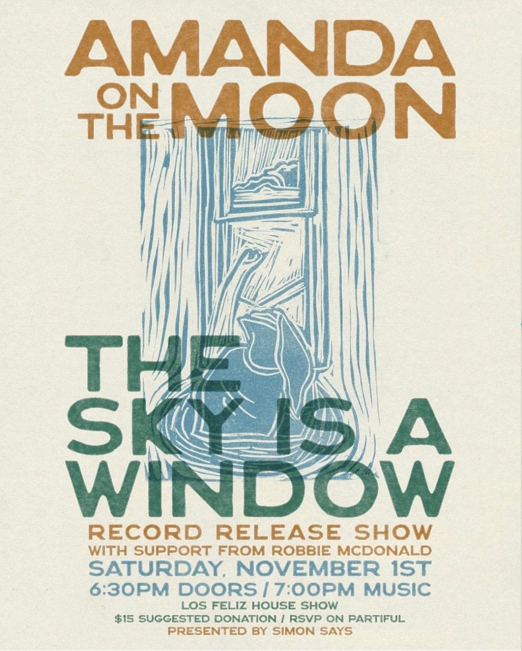 Amanda On the Moon Record Release Show