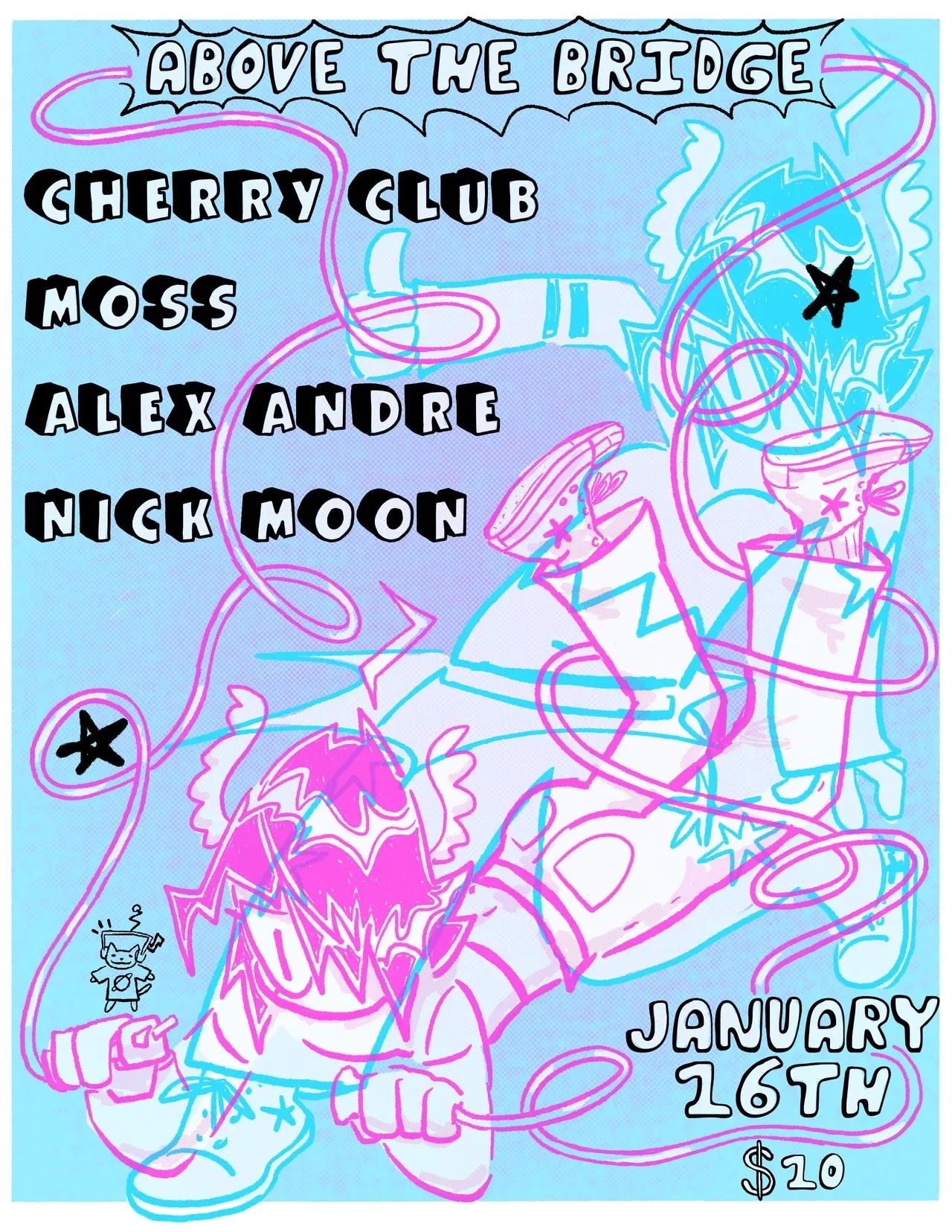 Cherry Club / Moss / Alex Andre / Nick Moon