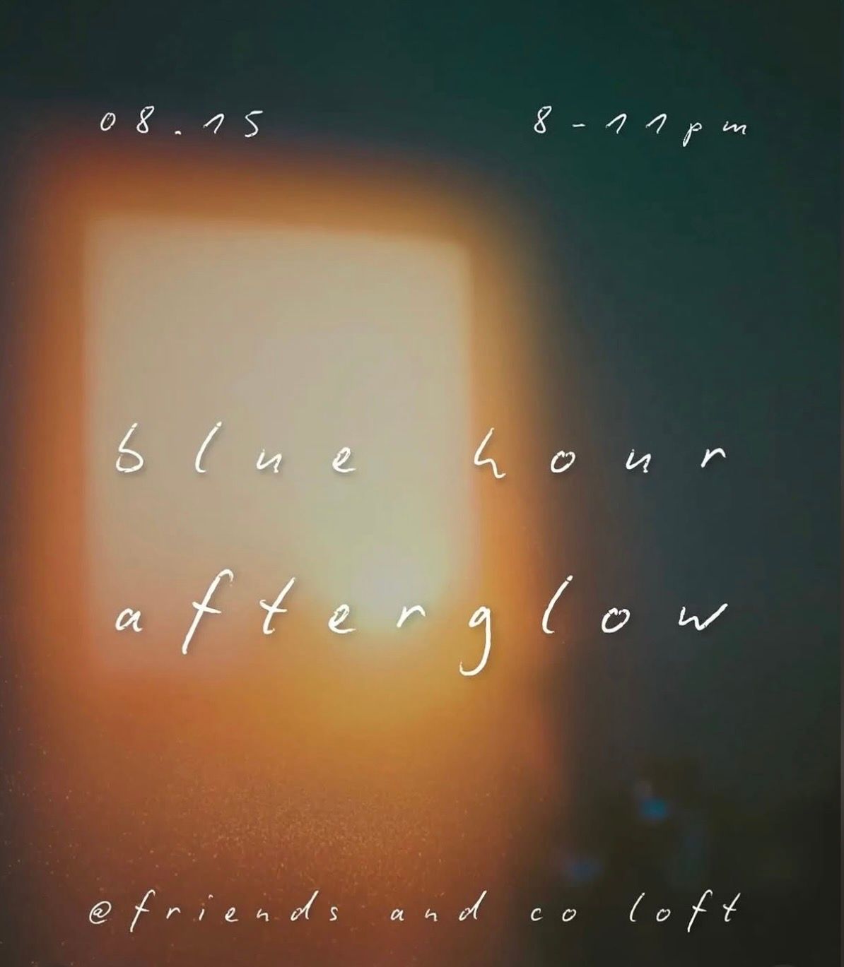 blue hour afterglow