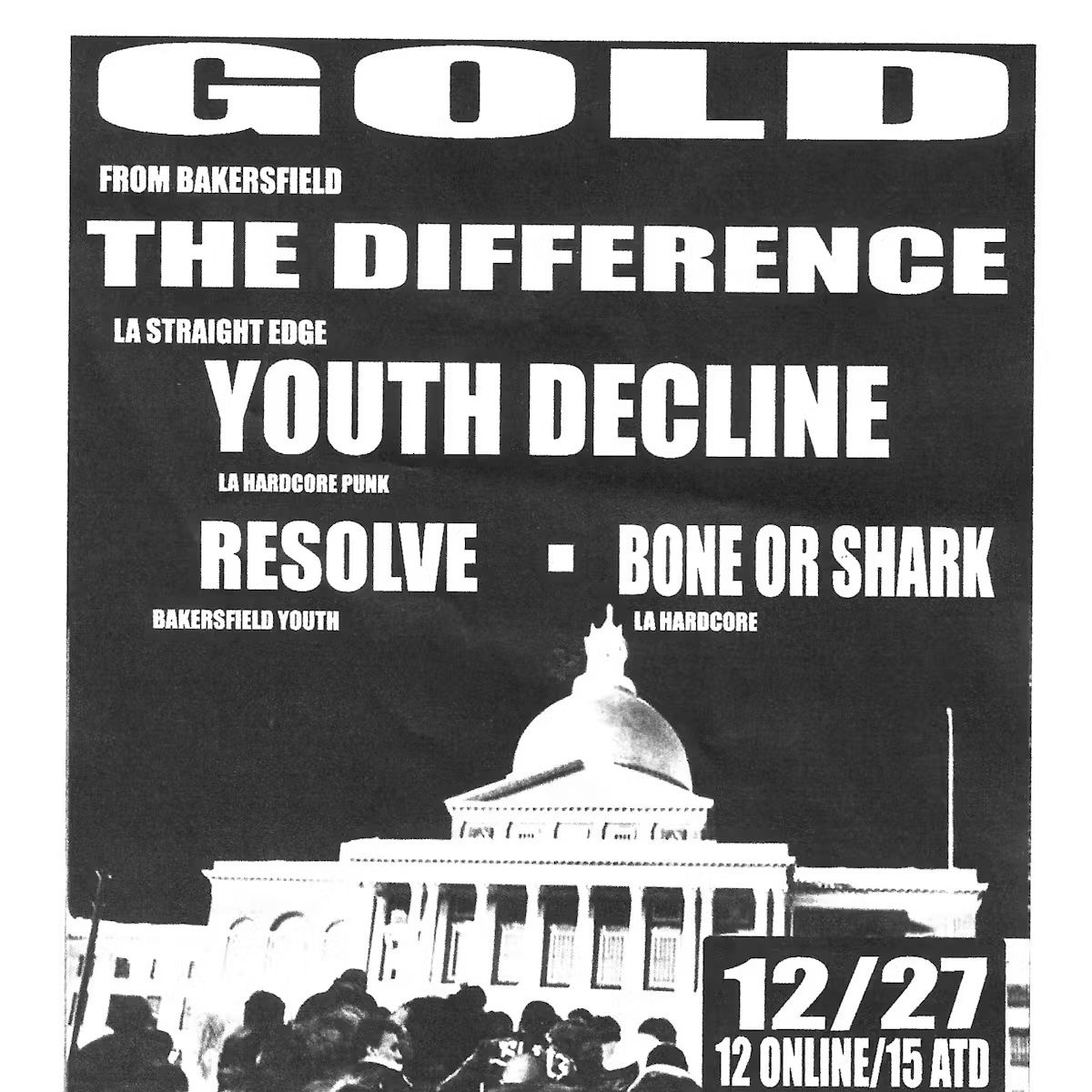 GOLD / The Difference / Youth Decline / Resolve / Smack