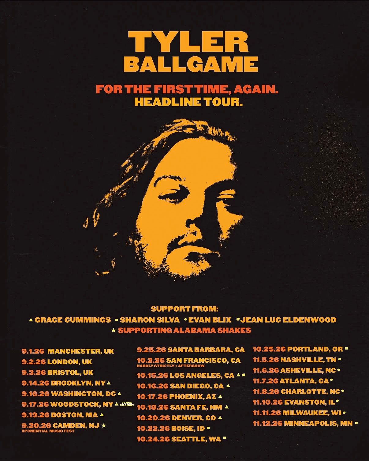 Tyler Ballgame / Grace Cummings / Jean-Luc Eldenwood