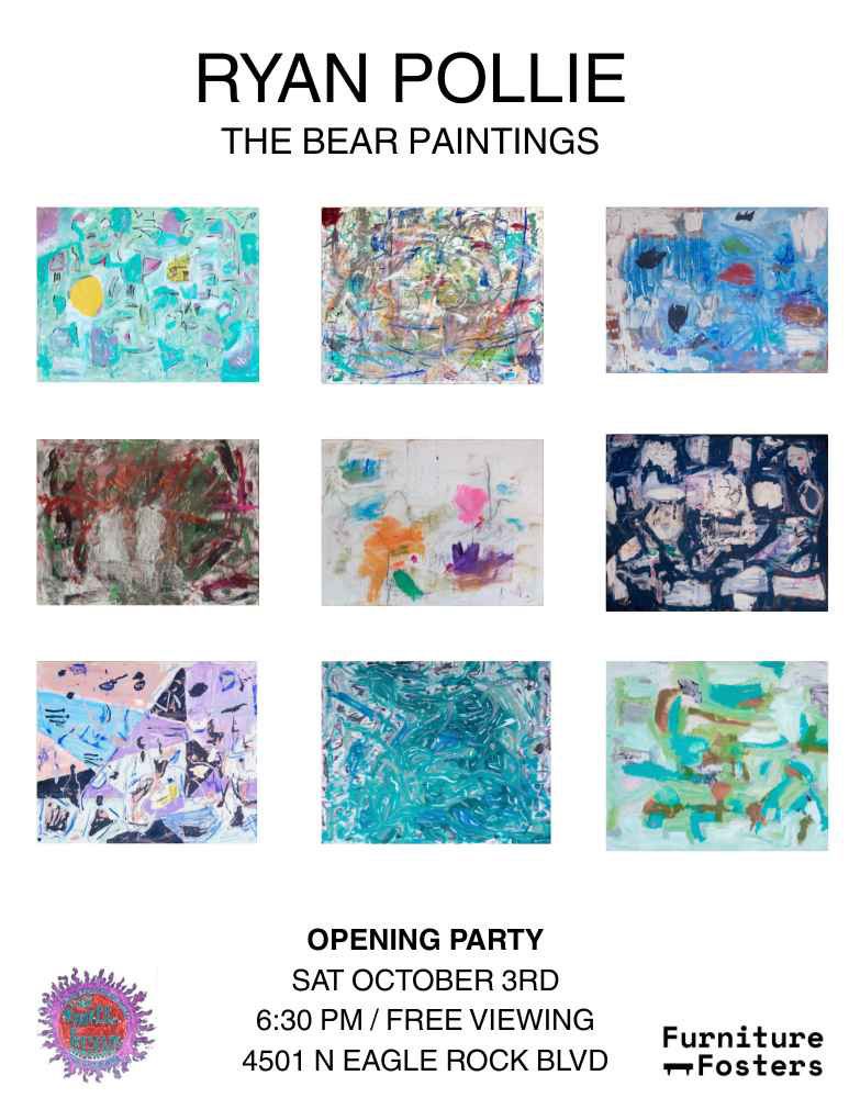 Ryan Pollie - The Bear Paintings