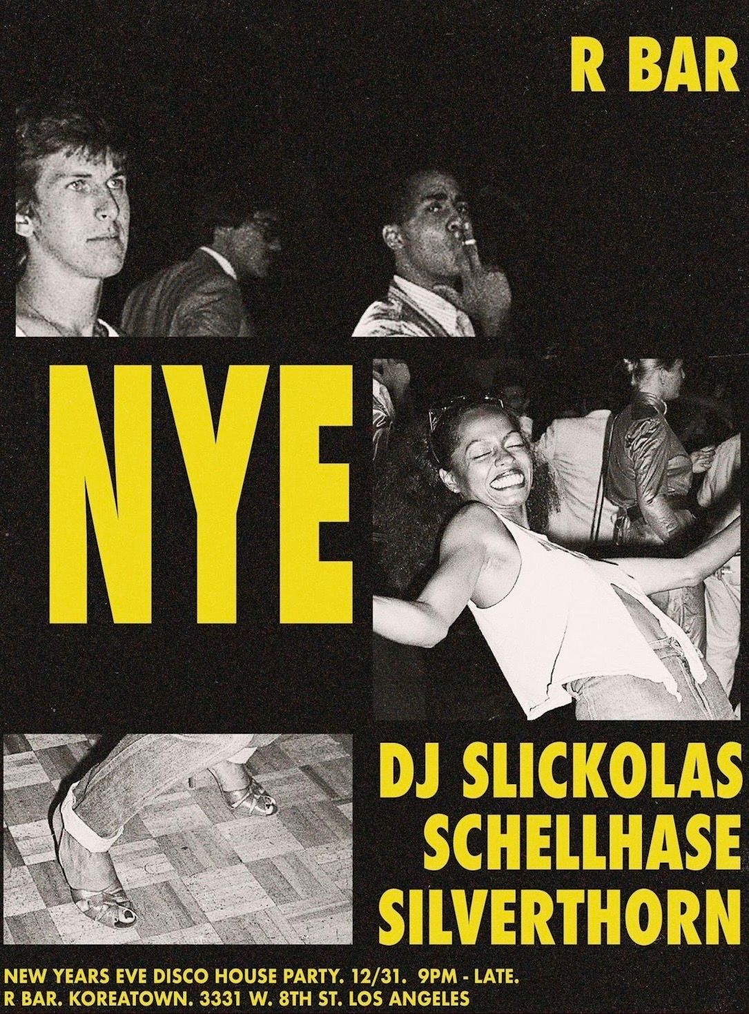 New Years Eve Disco House Party