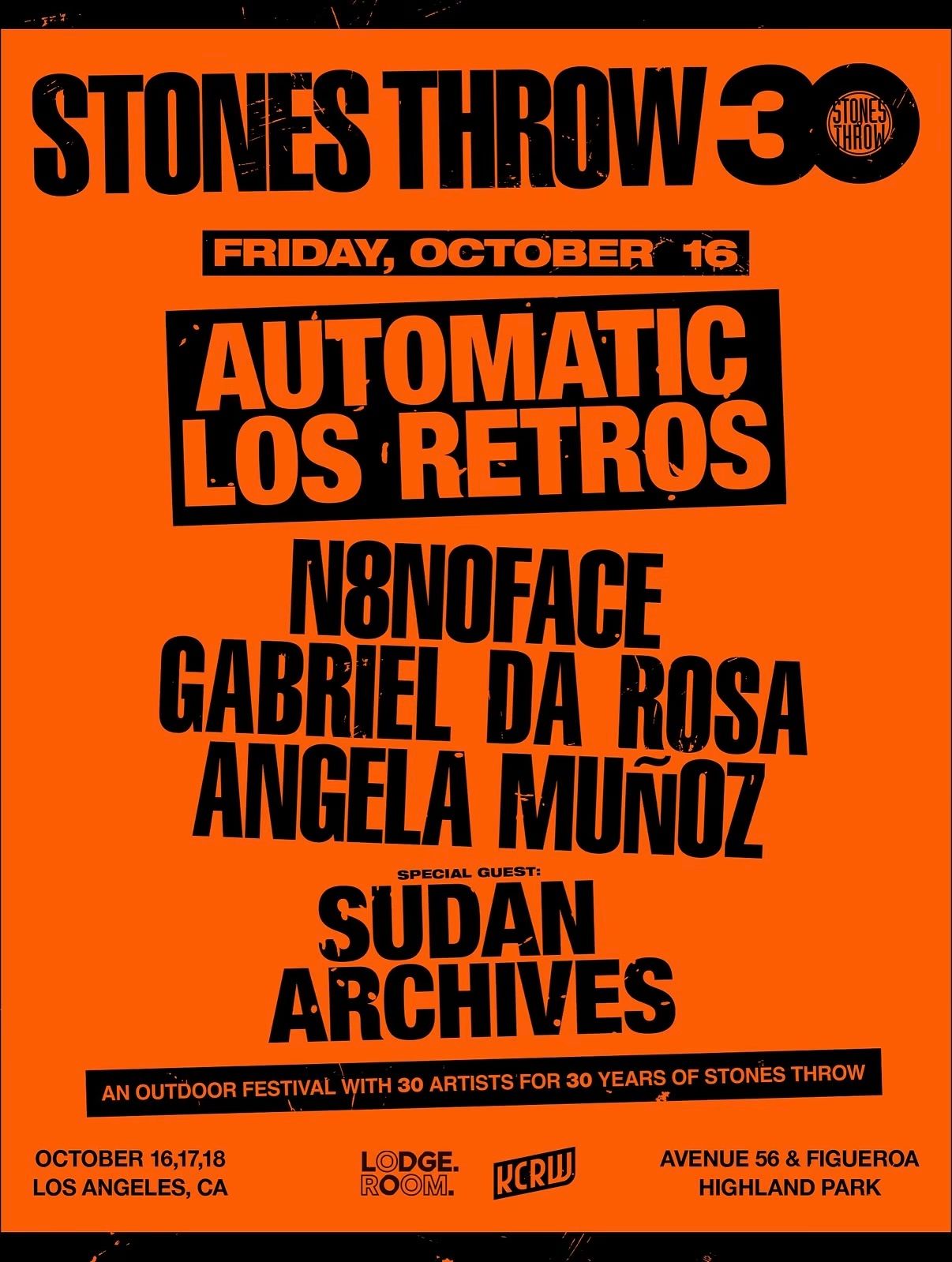 Stones Throw 30 (Day 1)