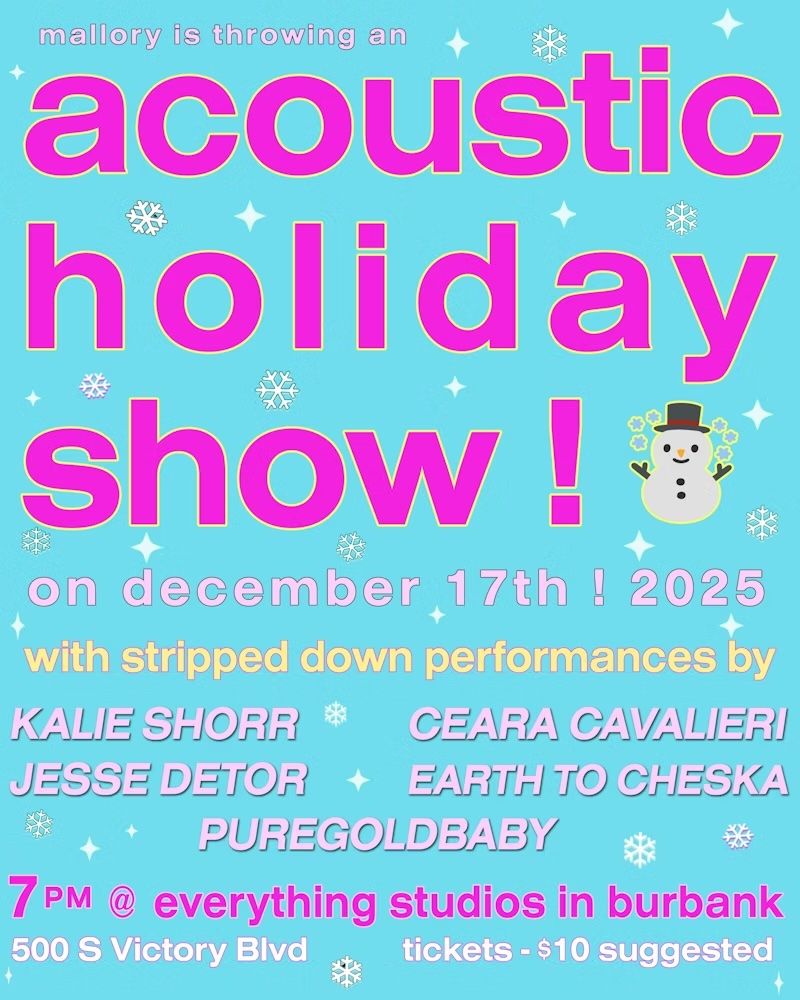 Acoustic Holiday Show