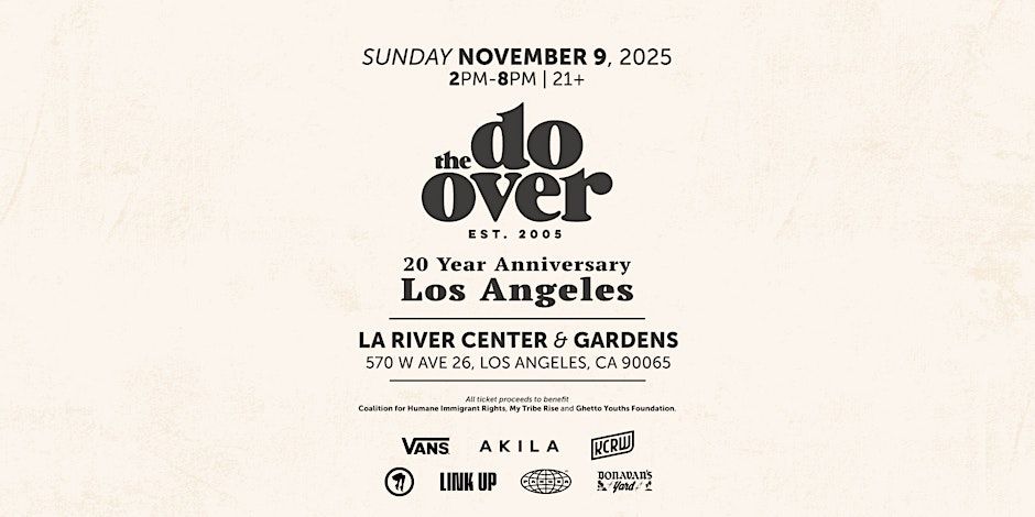 The DO-OVER 20-Year Anniversary