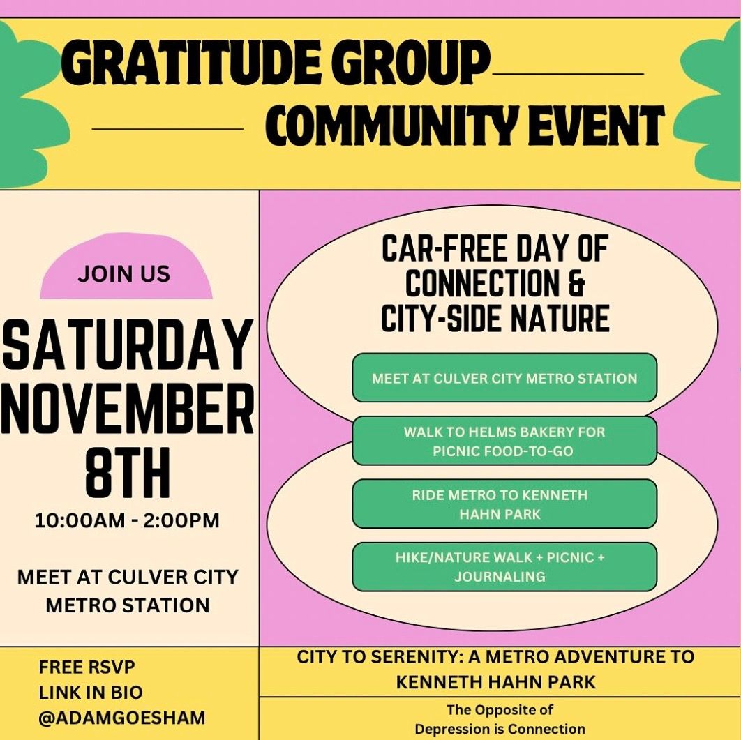 Gratitude Group Presents: City to Serenity