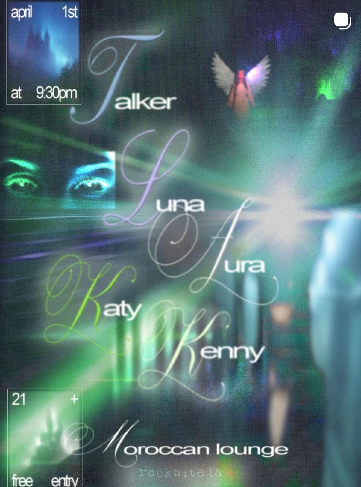 Talker / Luna Aura / Katy Kenny