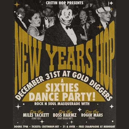 New Years Hop - A Sixties Dance Party