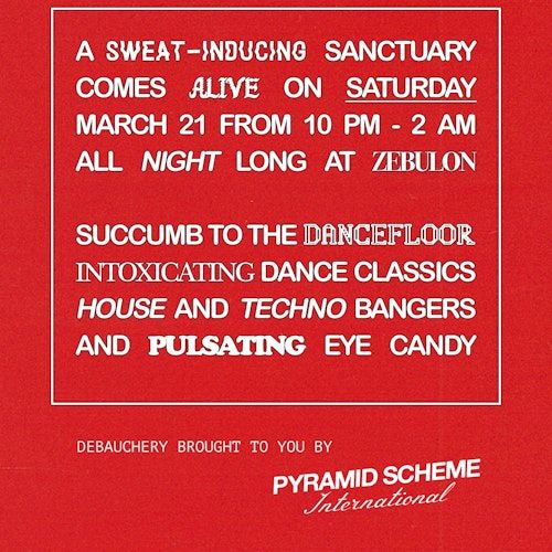 Pyramid Scheme International Dance Party