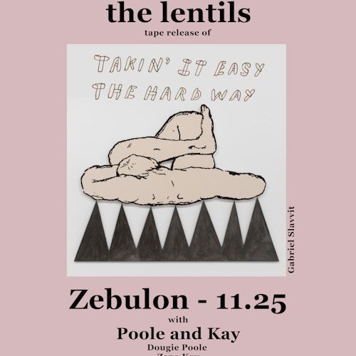 The Lentils / Poole and Kay / Electric Guitar Support Group