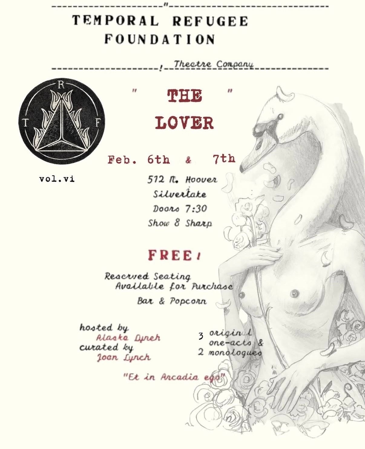 Volume VI: “The Lover (Night 1)