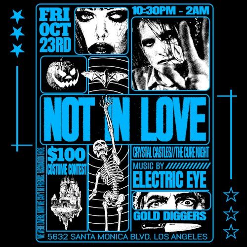 Not In Love: Crystal Castles & The Cure Night