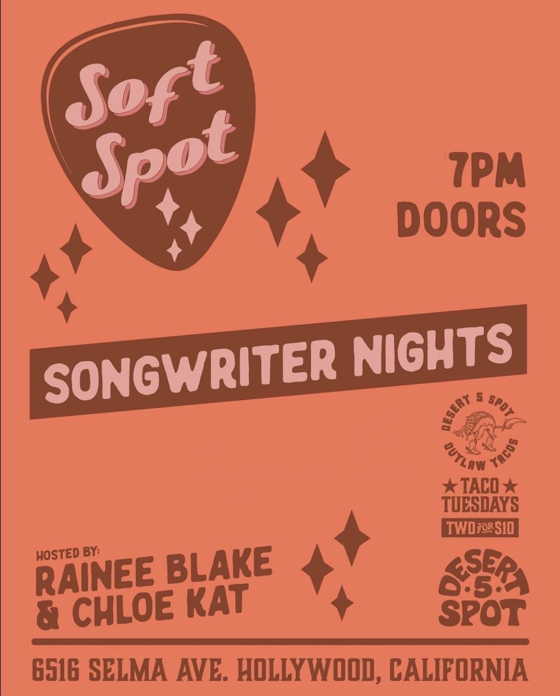 Soft Spot Songwriter Nights