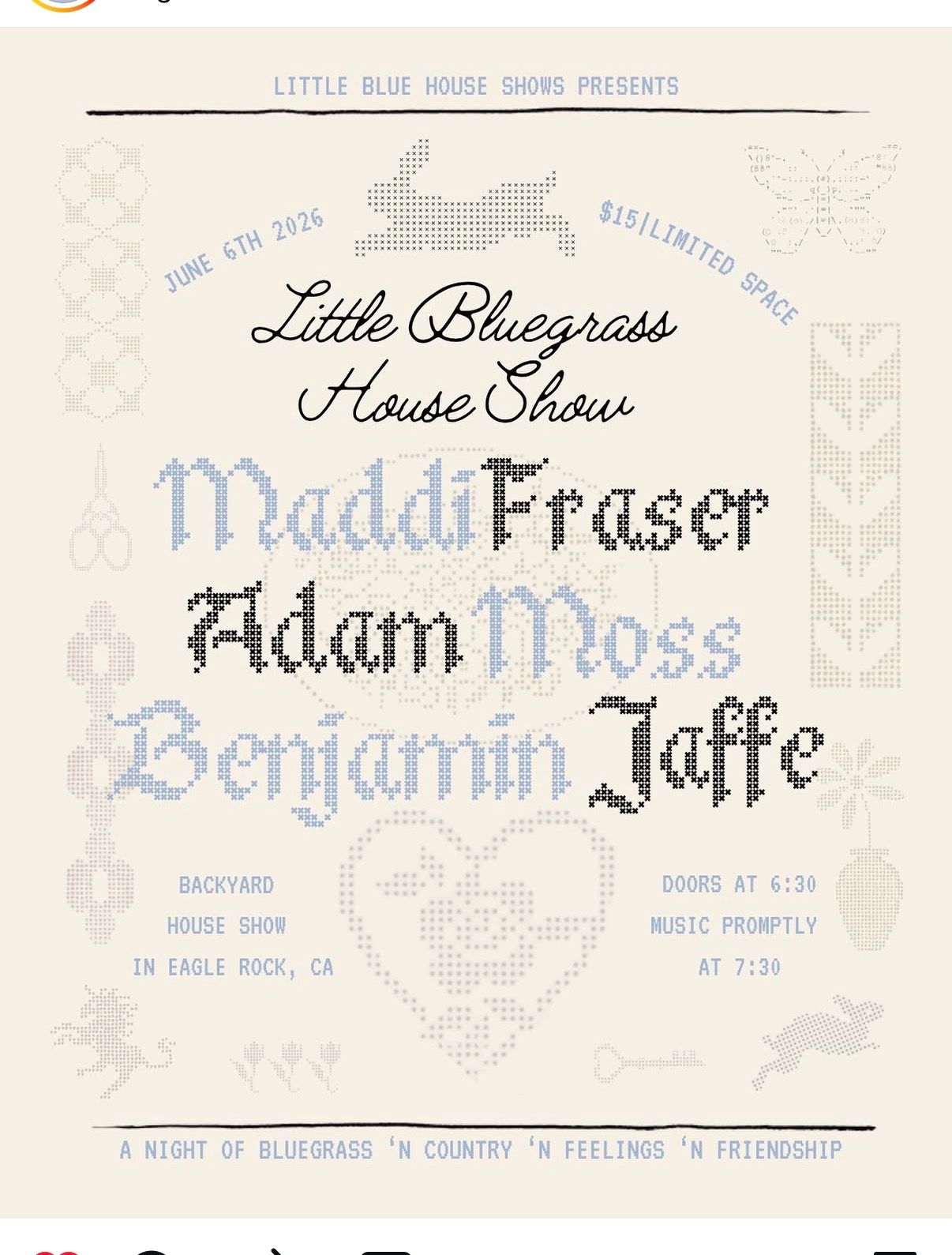 Adam Moss / Maddi Fraser / Benjamin Jaffe